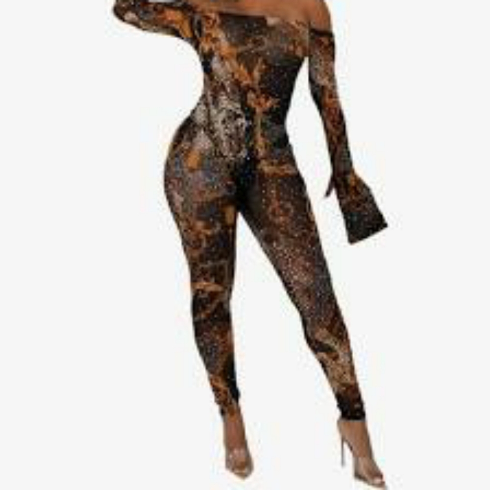 Saledress Mesh Jumpsuit